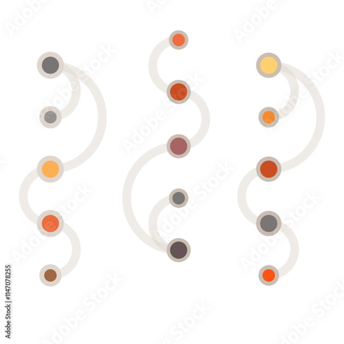 Arc Diagram 6arcs mixed