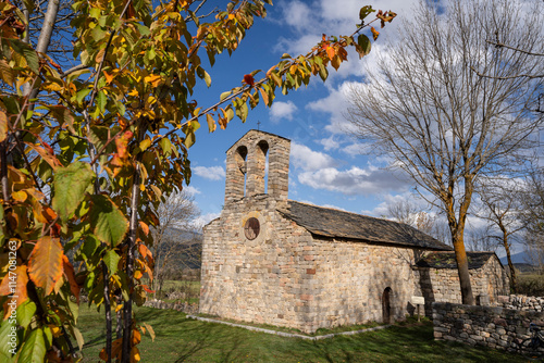Foto church of Sant Serni de Coborriu, municipality of Bellver de Cerdanya, Cadí-Moix