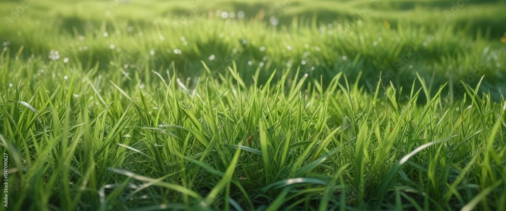 Soft focus green meadow, highlighted blades of grass, sunlight, nature, fresh Soft focus green meadow, highlighted blades of grass, sunlight, nature, fresh