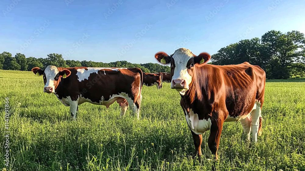 Cow or bull in the pasture Cow or bull in the pasture