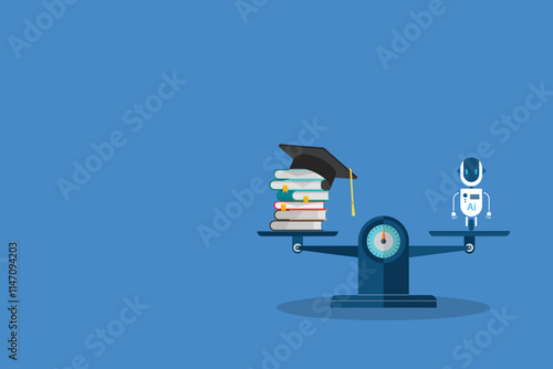 Education and artificial intelligence on scales.	