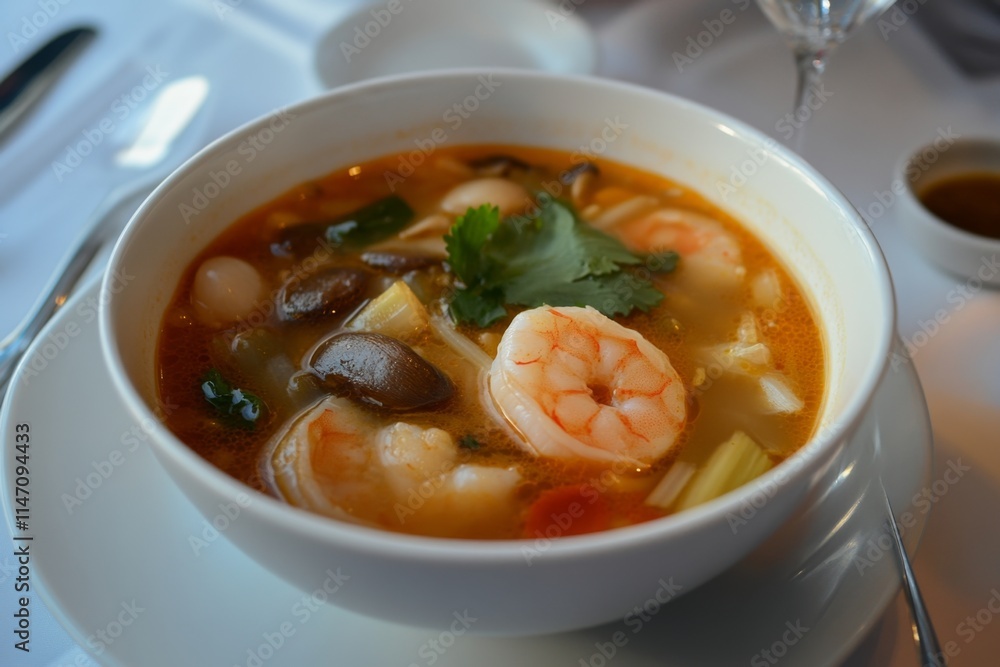 Thai Shrimp Soup - A Flavorful Culinary Delight Thai Shrimp Soup - A Flavorful Culinary Delight