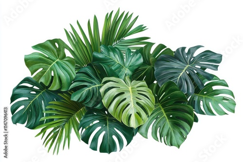 green plant isolated