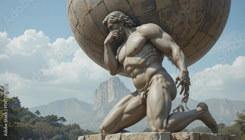 atlas statue photo