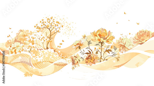 blooming tides petal drift wave garden inked blossoms flowing floral petal streams whispering waves floral currents ink ripple blooms
wave-kissed
