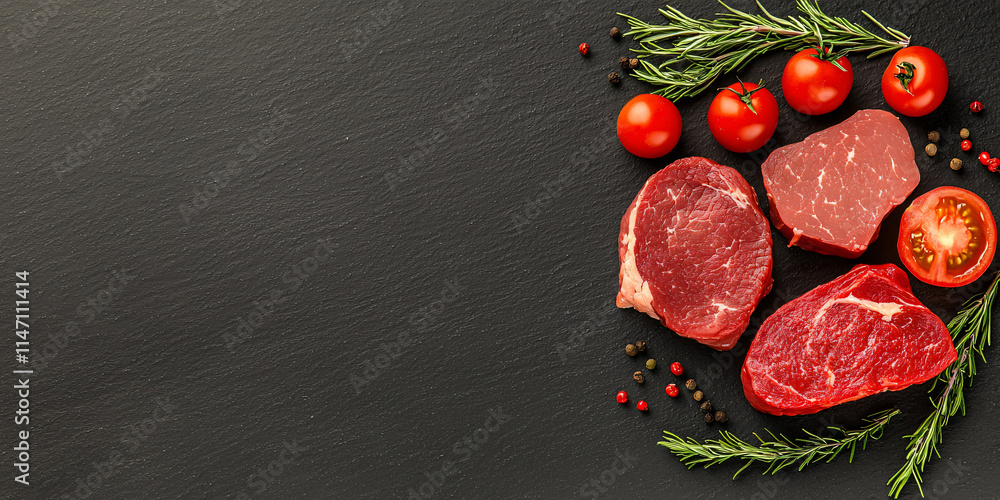 Gourmet Steak Ingredients Prime Cuts, Herbs, Spices Gourmet Steak Ingredients Prime Cuts, Herbs, Spices