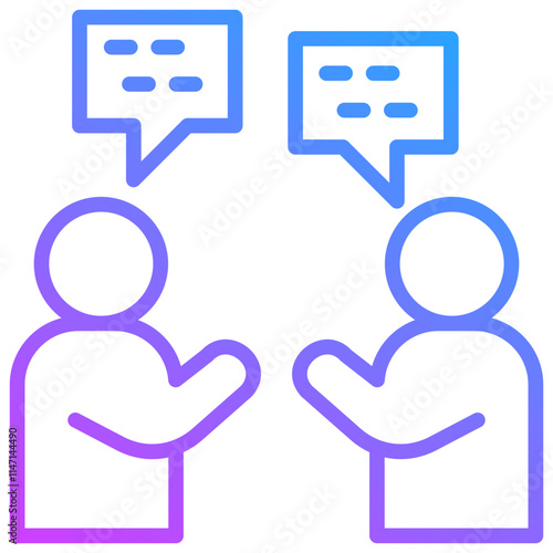 Merger And Acquisition Gradient Icon