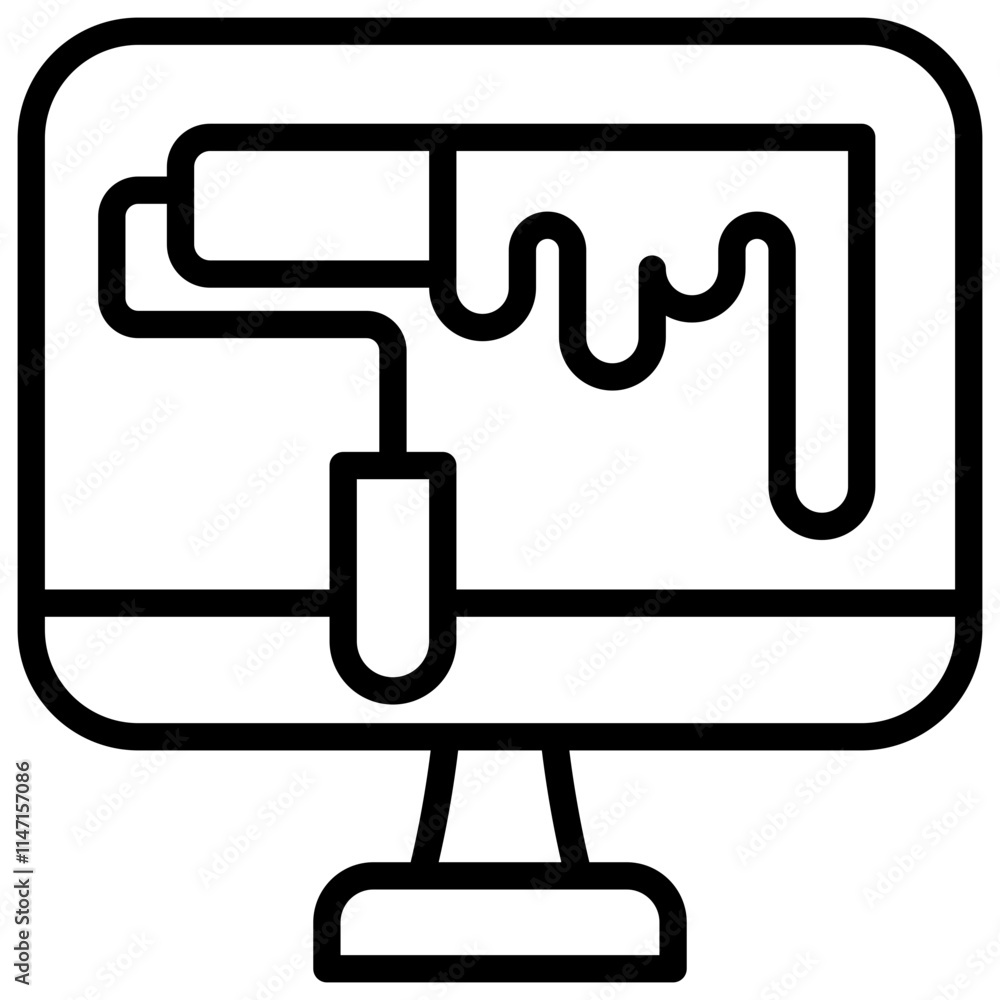 Interface Management Linieal Icon Interface Management Linieal Icon
