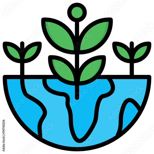Energy and Natural Resources Icon