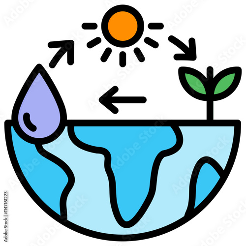 Energy and Natural Resources Icon