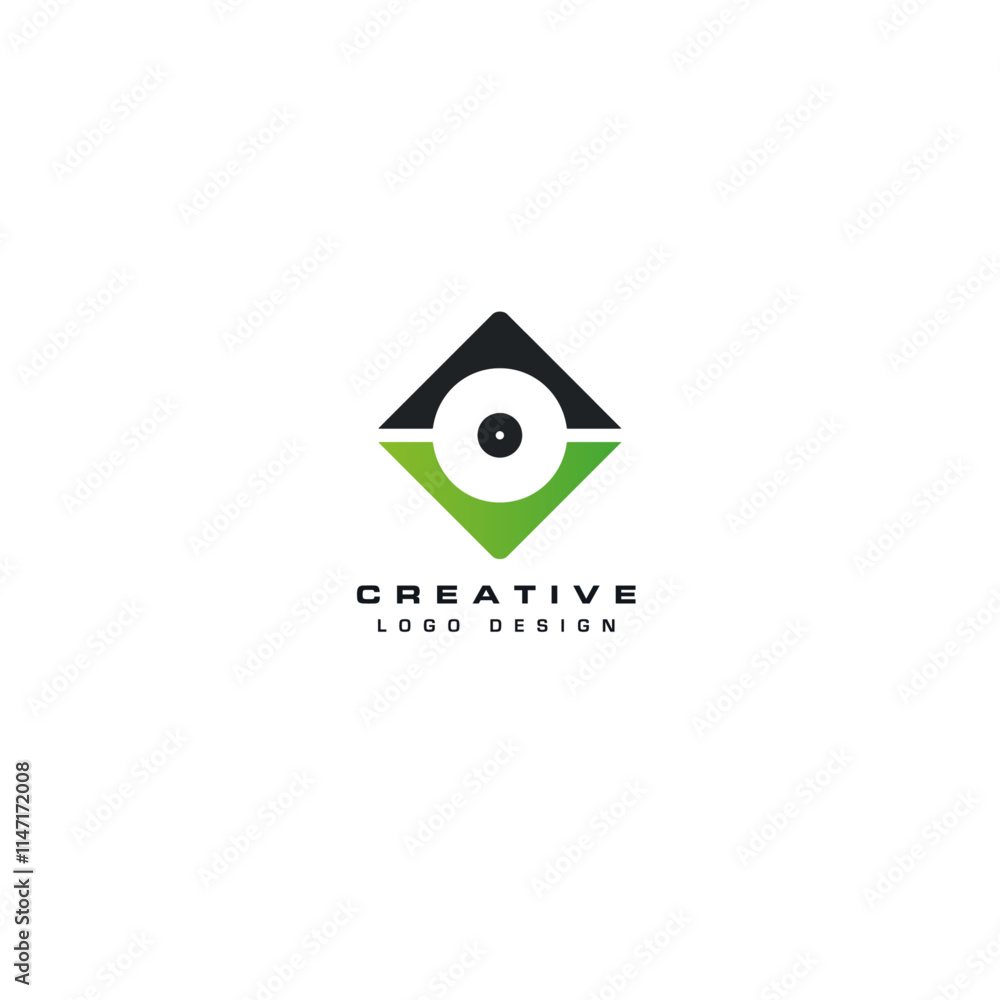 Obraz premium Audio logo icon flat vector design