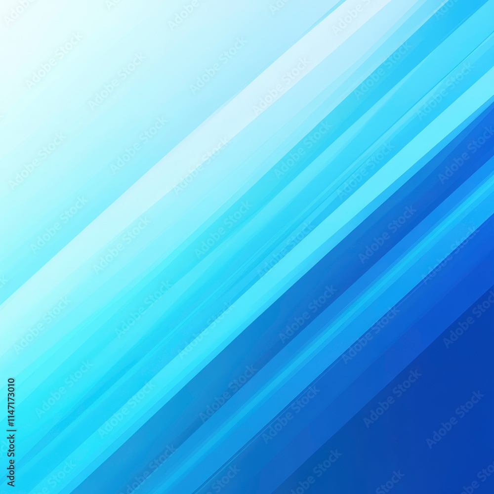 Obraz premium abstract gradient blue and white background gradient, 4k desktop background 