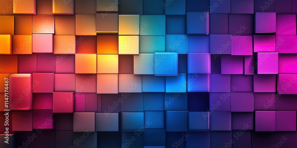 Abstract Led wall background Abstract Led wall background