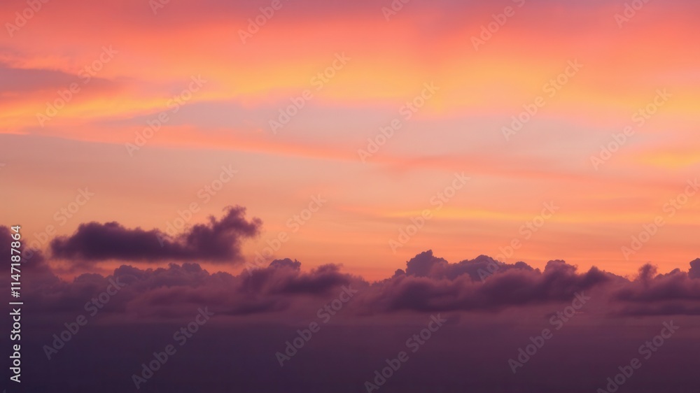 Vibrant hues of orange, pink, and purple filling the sky at sunset, glowing, twilight, atmosphere Vibrant hues of orange, pink, and purple filling the sky at sunset, glowing, twilight, atmosphere