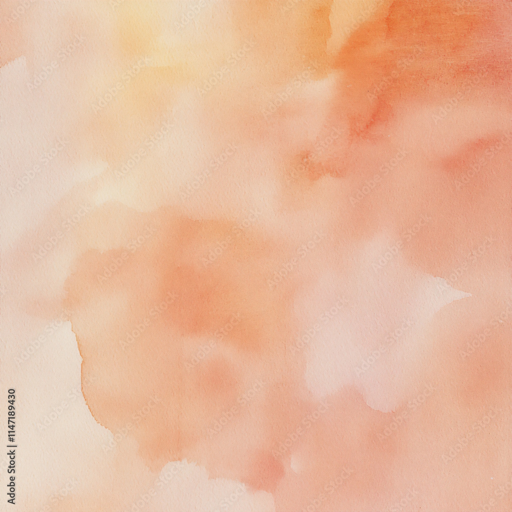 Fototapeta premium Barely Peach Wash Tag peach light minimal wat