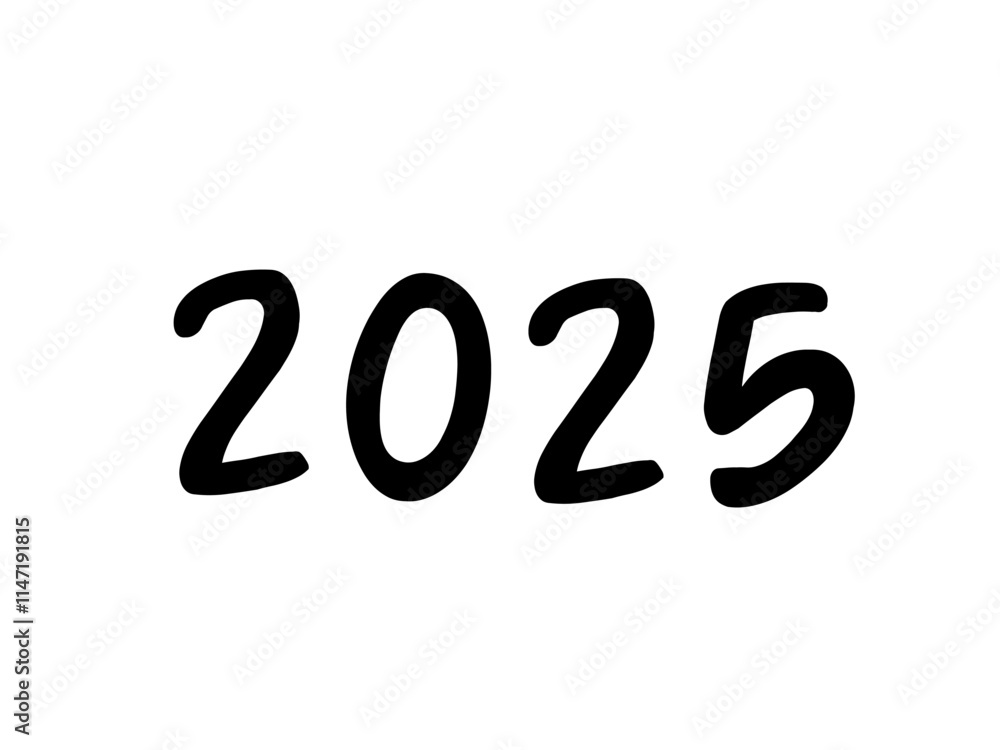 vector design 2025 white background vector design 2025 white background