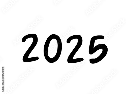 vector design 2025 white background