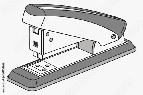 stapler office equipment object
