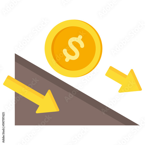 Deflation Icon