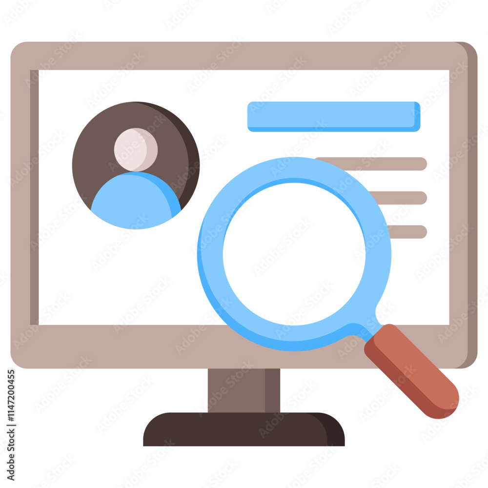 Online Search Icon Online Search Icon
