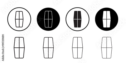 Lincoin icon Flat line symbol