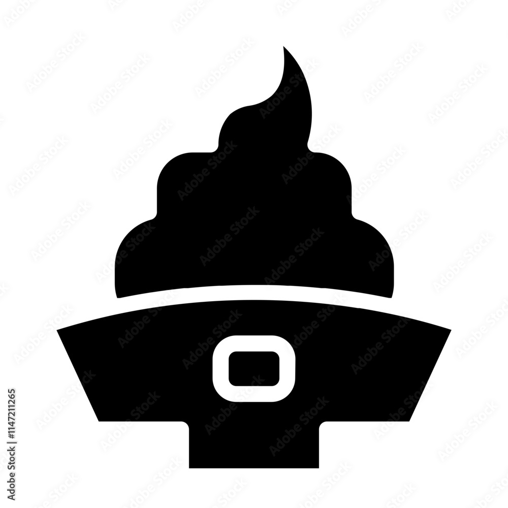 Happy Eat Celebration Glyph Icon Happy Eat Celebration Glyph Icon