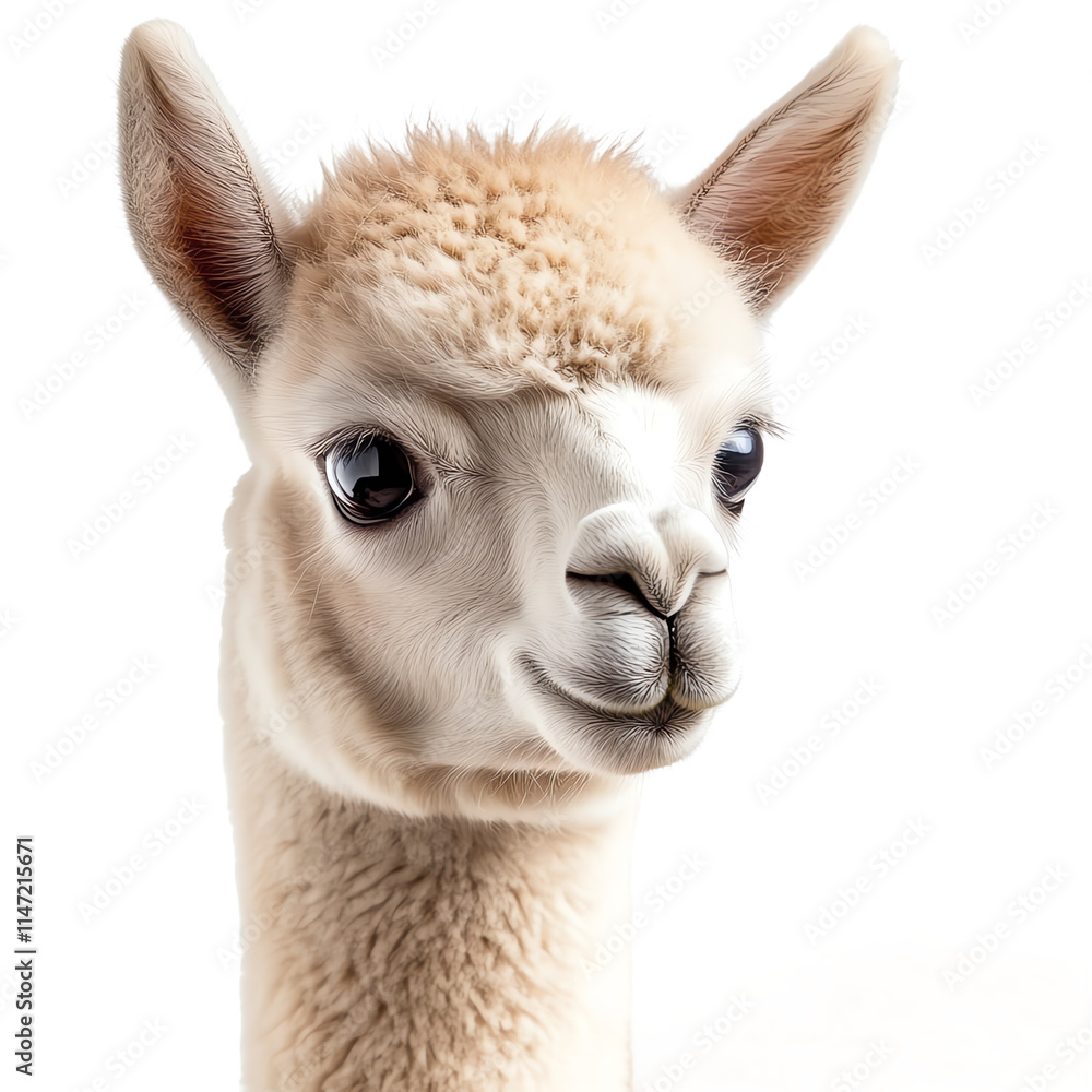 Obraz premium Alpaca Wool PNG