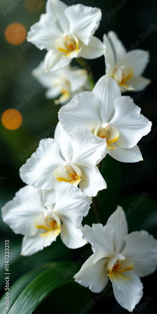 Concept photo of orchids with space for text Concept photo of orchids with space for text
