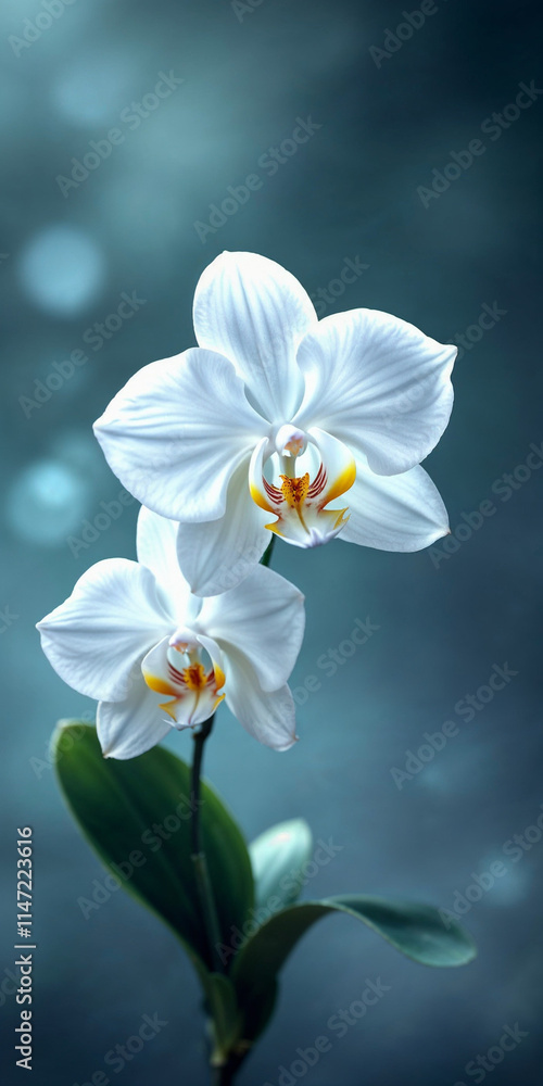Concept photo of orchids with space for text Concept photo of orchids with space for text