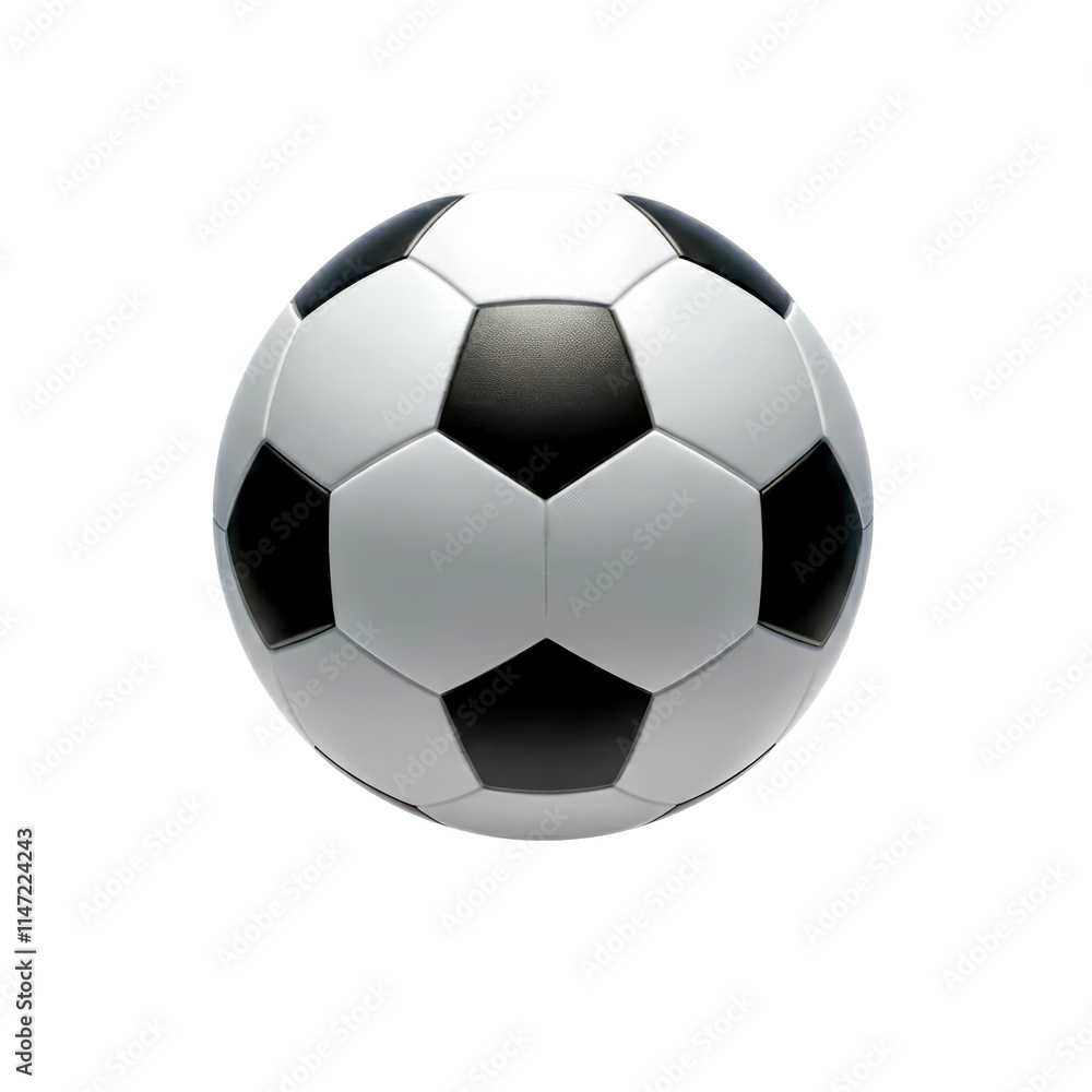 Naklejka premium soccer ball isolated on transparent png