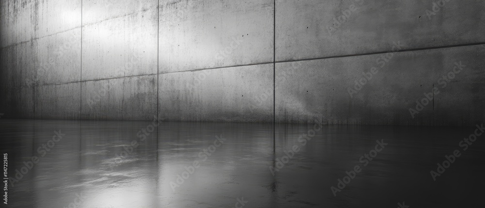 Reflected polished cement wall indoor space gigapixel Reflected polished cement wall indoor space gigapixel