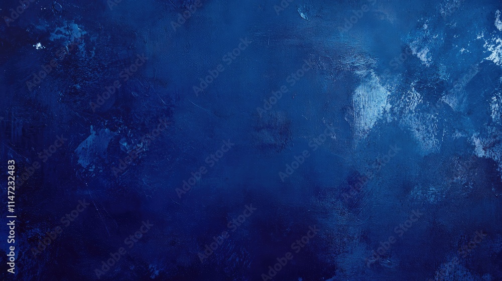 Obraz premium Abstract dark blue textured background.