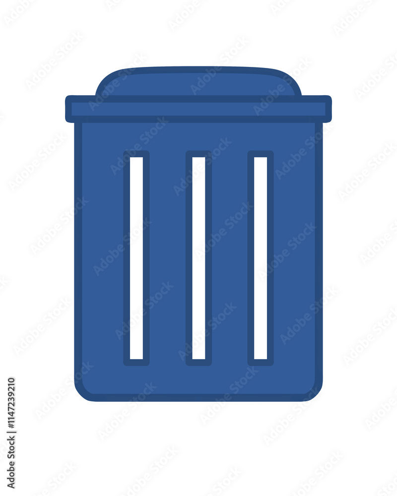 Doodle trash recycle delete icon that can be used for sticker, book, mandala, scrapbook, icon, decorative, etc. with aesthetic colorful blue color Doodle trash recycle delete icon that can be used for sticker, book, mandala, scrapbook, icon, decorative, etc. with aesthetic colorful blue color