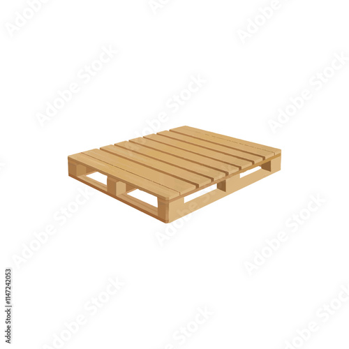 wooden pallet icon, vectors illustration