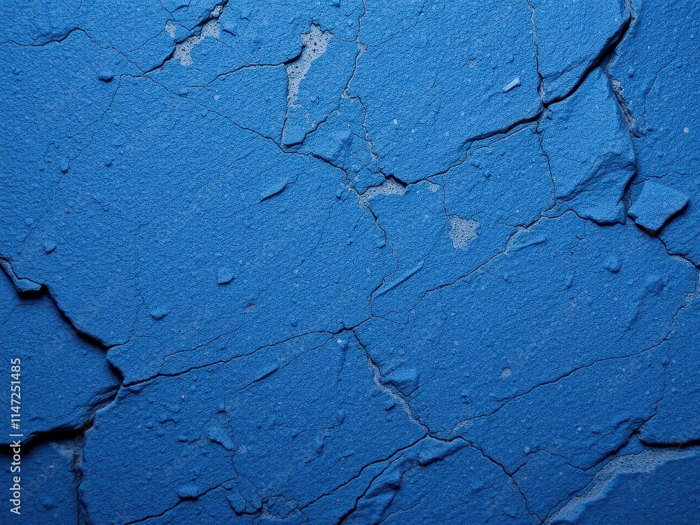 Obraz premium Blue abstract lava stone texture background with rough and jagged surface, textured, stone