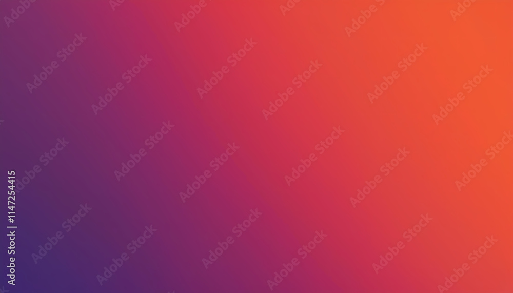 Fototapeta premium Abstract Gradient Background Purple Pink and Orange Color Blend for Design Projects