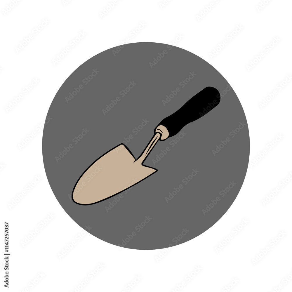 hoe icon, vectors illustration symbol design hoe icon, vectors illustration symbol design