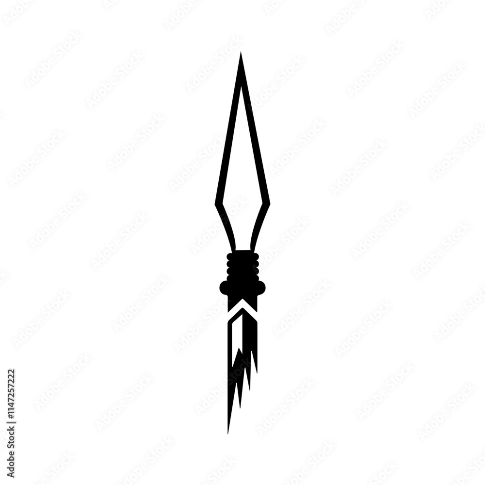 spear icon, vectors illustration symbol design spear icon, vectors illustration symbol design
