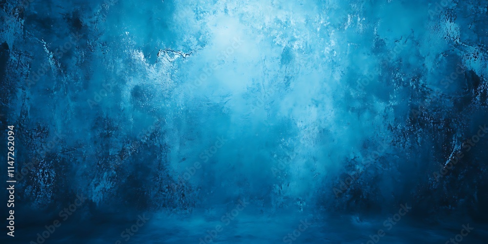 Obraz premium Abstract Blue Textured Background Image