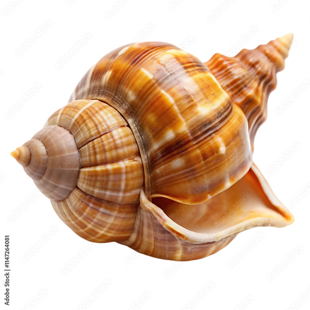 Fototapeta premium sea shell isolated on white