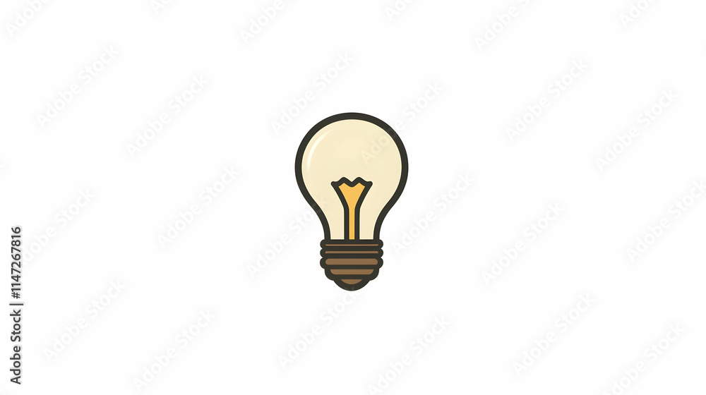 A simple illustration of a light bulb, symbolizing ideas and innovation. A simple illustration of a light bulb, symbolizing ideas and innovation.