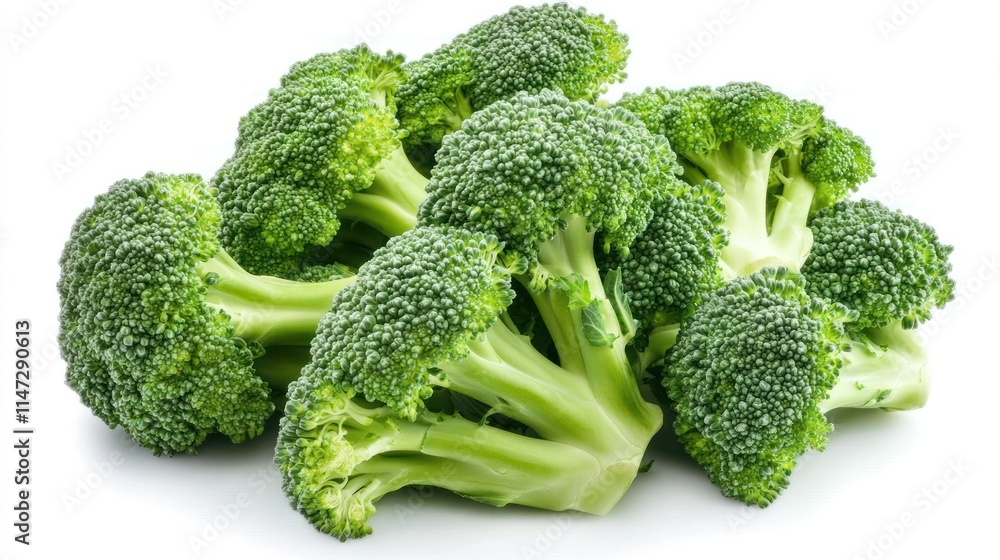 Fresh Green Broccoli Florets Ready To Cook Fresh Green Broccoli Florets Ready To Cook