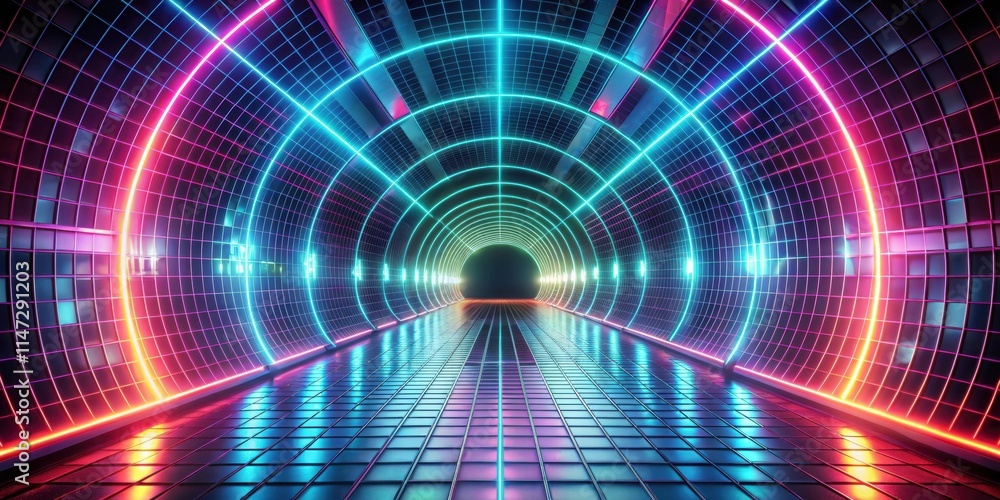 Abstract flight in retro neon hyper warp space tunnel , retro, neon, hyper, warp, space, tunnel,abstract, flight, futuristic Abstract flight in retro neon hyper warp space tunnel , retro, neon, hyper, warp, space, tunnel,abstract, flight, futuristic