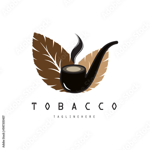 tobacco logo design, for tobacco farming, tobacco warehouse, cigar business, vector