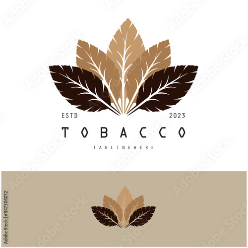 tobacco logo design, for tobacco farming, tobacco warehouse, cigar business, vector