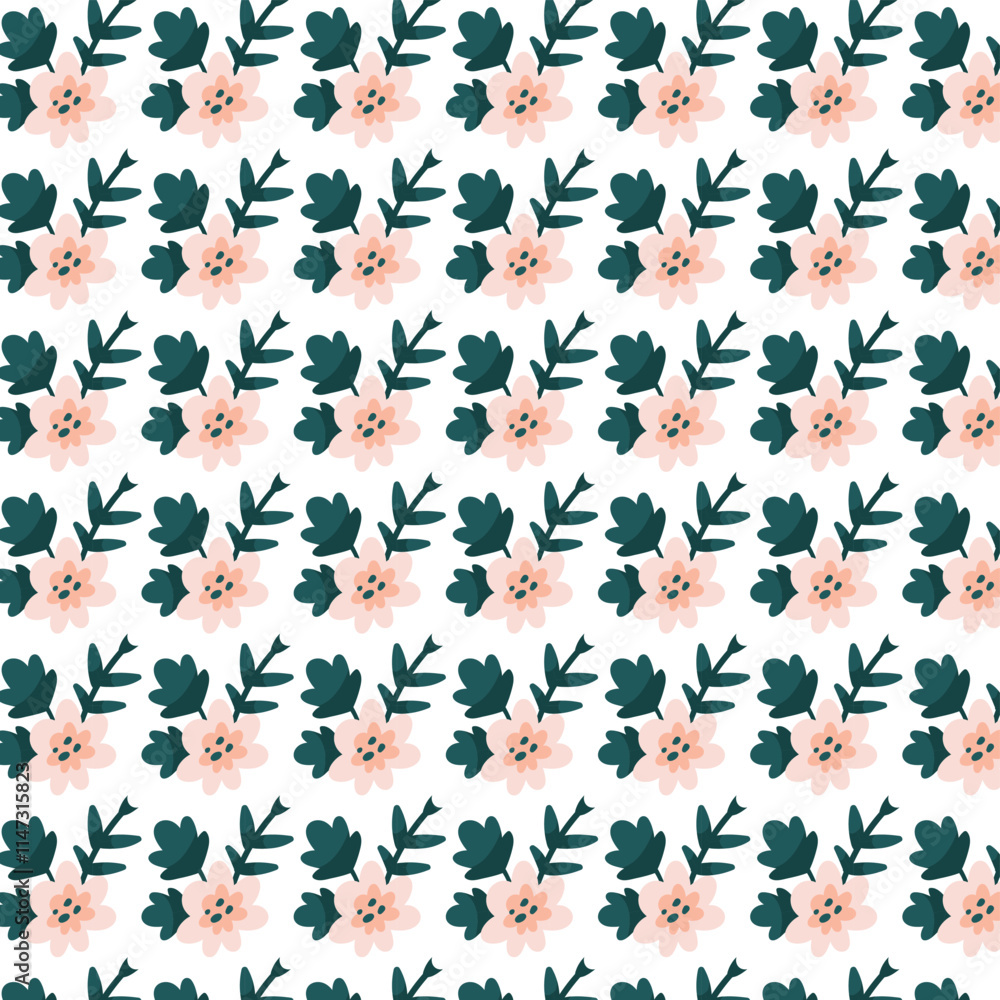 seamless pattern with flowers seamless pattern with flowers