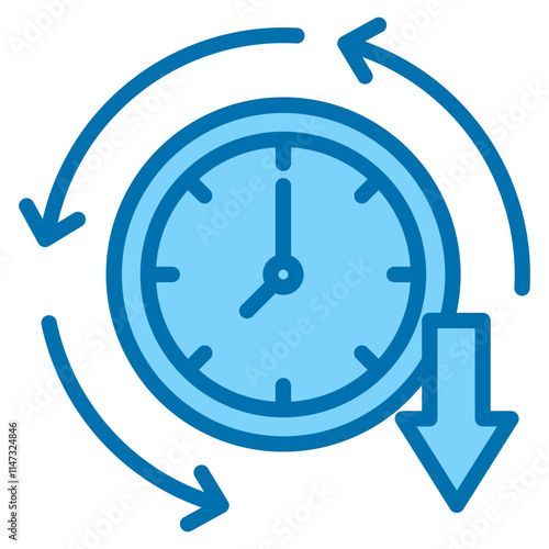 Cycle Time Reduction Icon