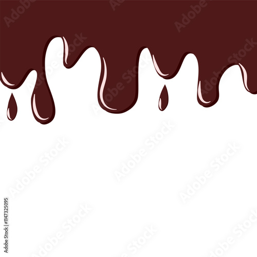 Melted chocolate