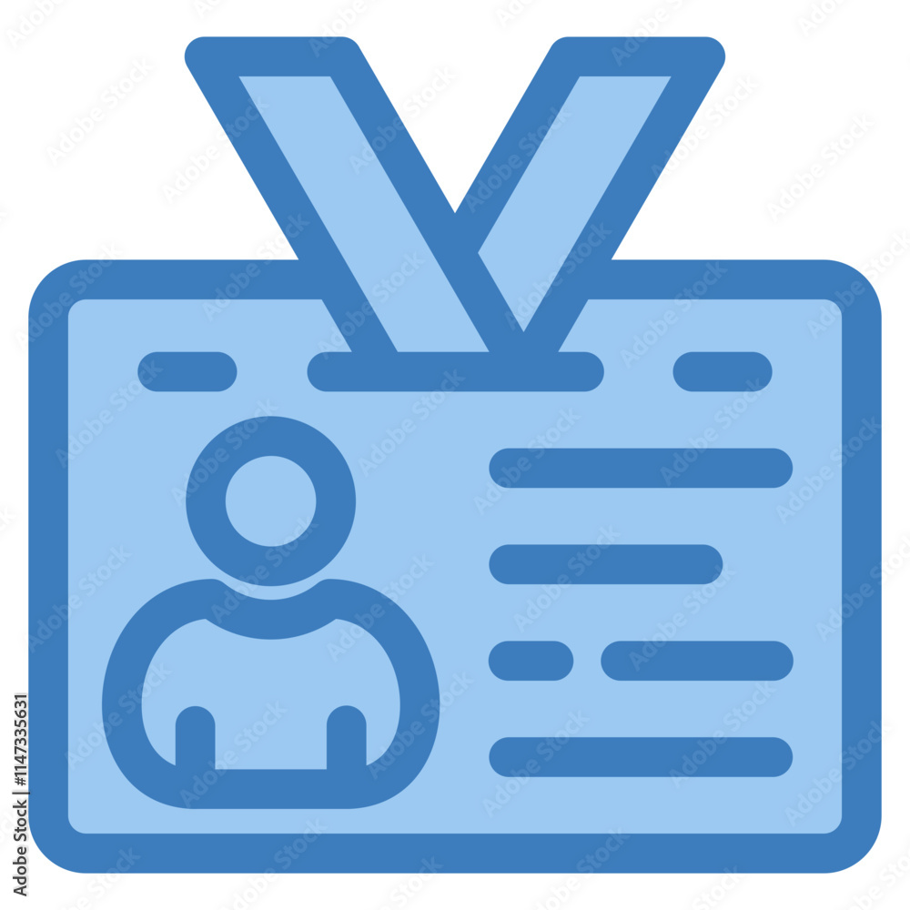 Identification Icon Element For Design Identification Icon Element For Design