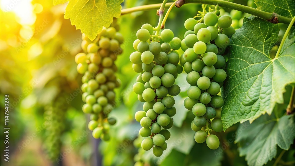 Green unripe berry grapes growing on grapevine, grapes, green, unripe, vineyard, agriculture, fruit, plant, organic Green unripe berry grapes growing on grapevine, grapes, green, unripe, vineyard, agriculture, fruit, plant, organic